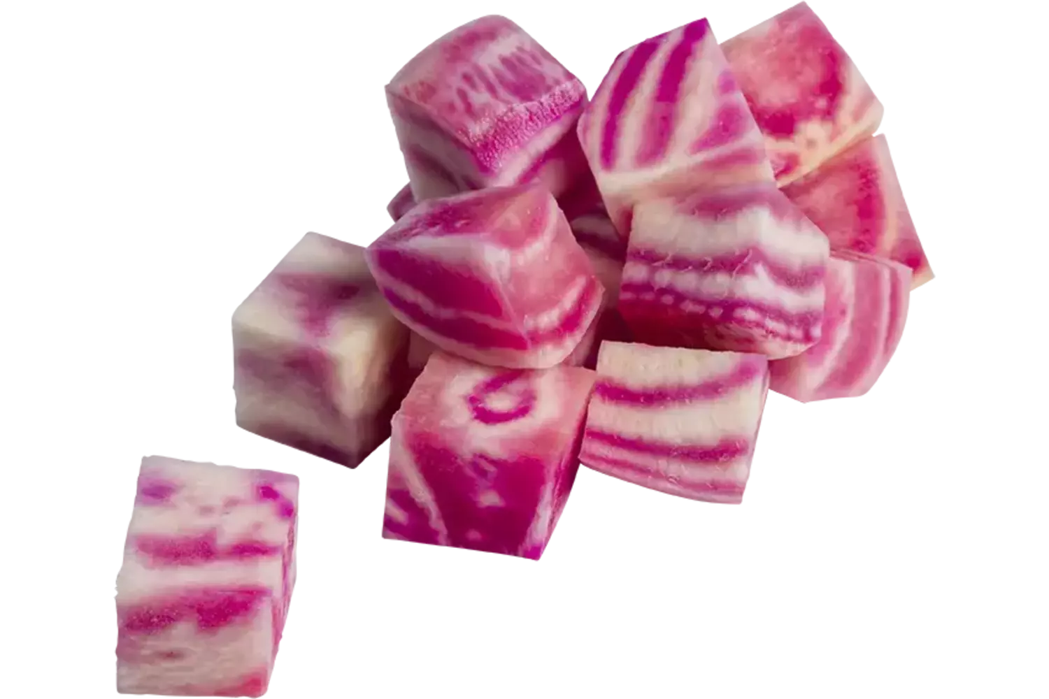 Chioggia biet rauw brunoise 20mm zak 1kg stuk 1